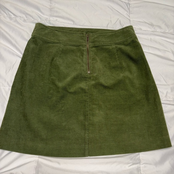 J. Crew corduroy pencil skirt - size 4 size olive army green - Picture 3 of 7